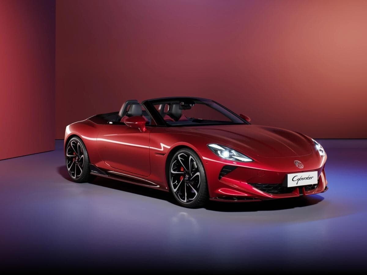MG Cyberster: India’s Most Affordable Electric Supercar Now Open for Bookings