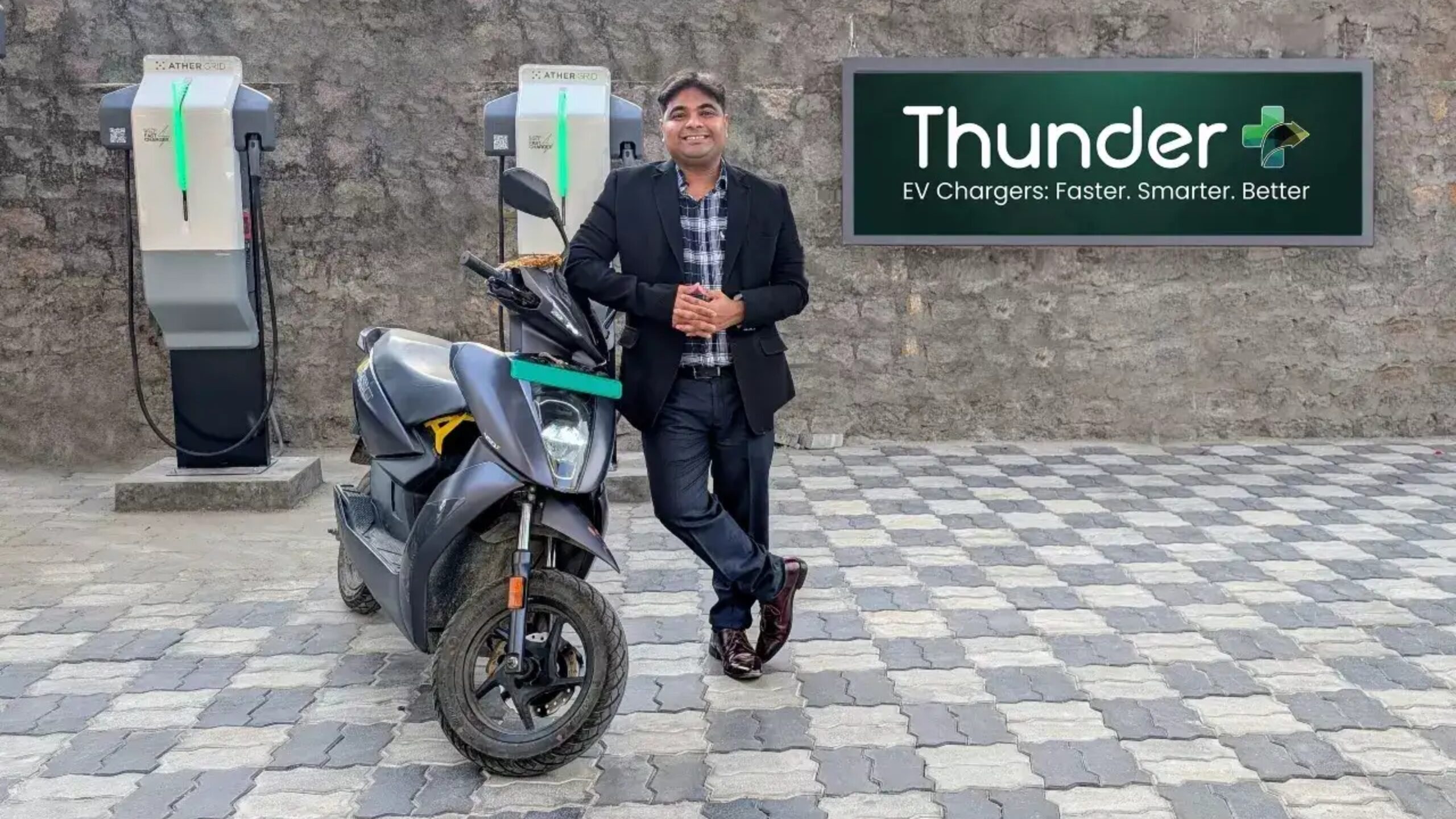 Ather Energy Joins ThunderPlus to Unlock 140 Fast Chargers Across 15 States and 50 Cities