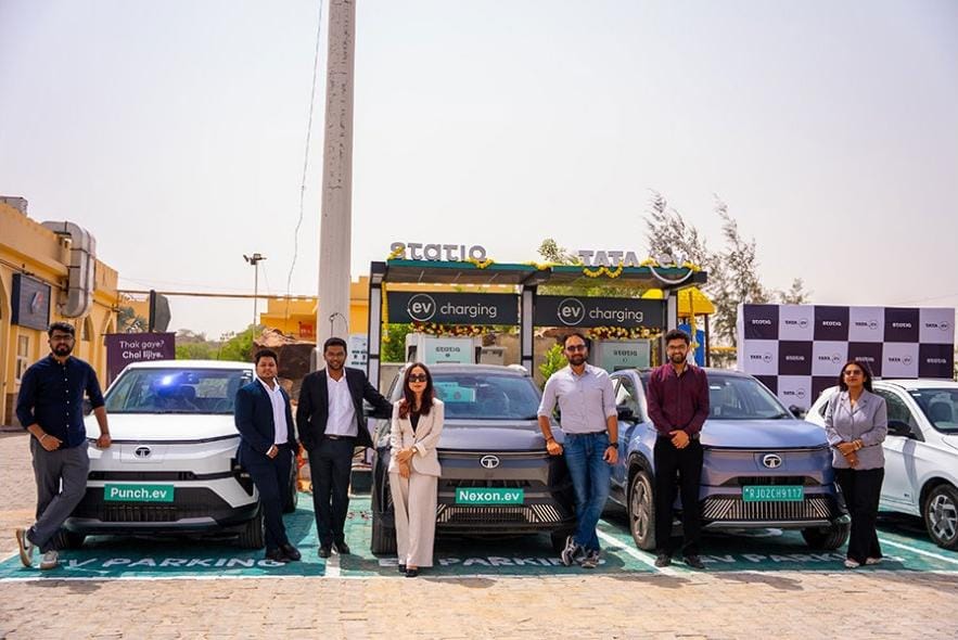 TATA.ev Unveils First 10 High-Speed MegaChargers Across Key Indian Corridors