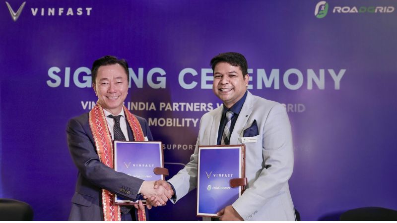 VinFast Partners with RoadGrid to Build EV Charging and Service Network in India 1 VinFast Partners with RoadGrid to Build EV Charging and Service Network in India VinFast RoadGrid Cover Image